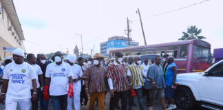 Ga Mantse, Minister join forces to clean Accra