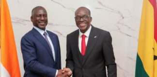 President of the National Assembly of Cote D'Ivoire calls on Speaker Bagbin
