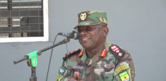 The Chief of Defense Staff, Lieutenant General Thomas Oppong-Peprah