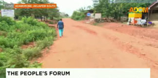 The People’s Forum: Residents of Oyibi Adamrobe cry out over deteriorating roads