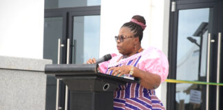 The Vice Chancellor of UHAS, Prof. Lydia Aziato