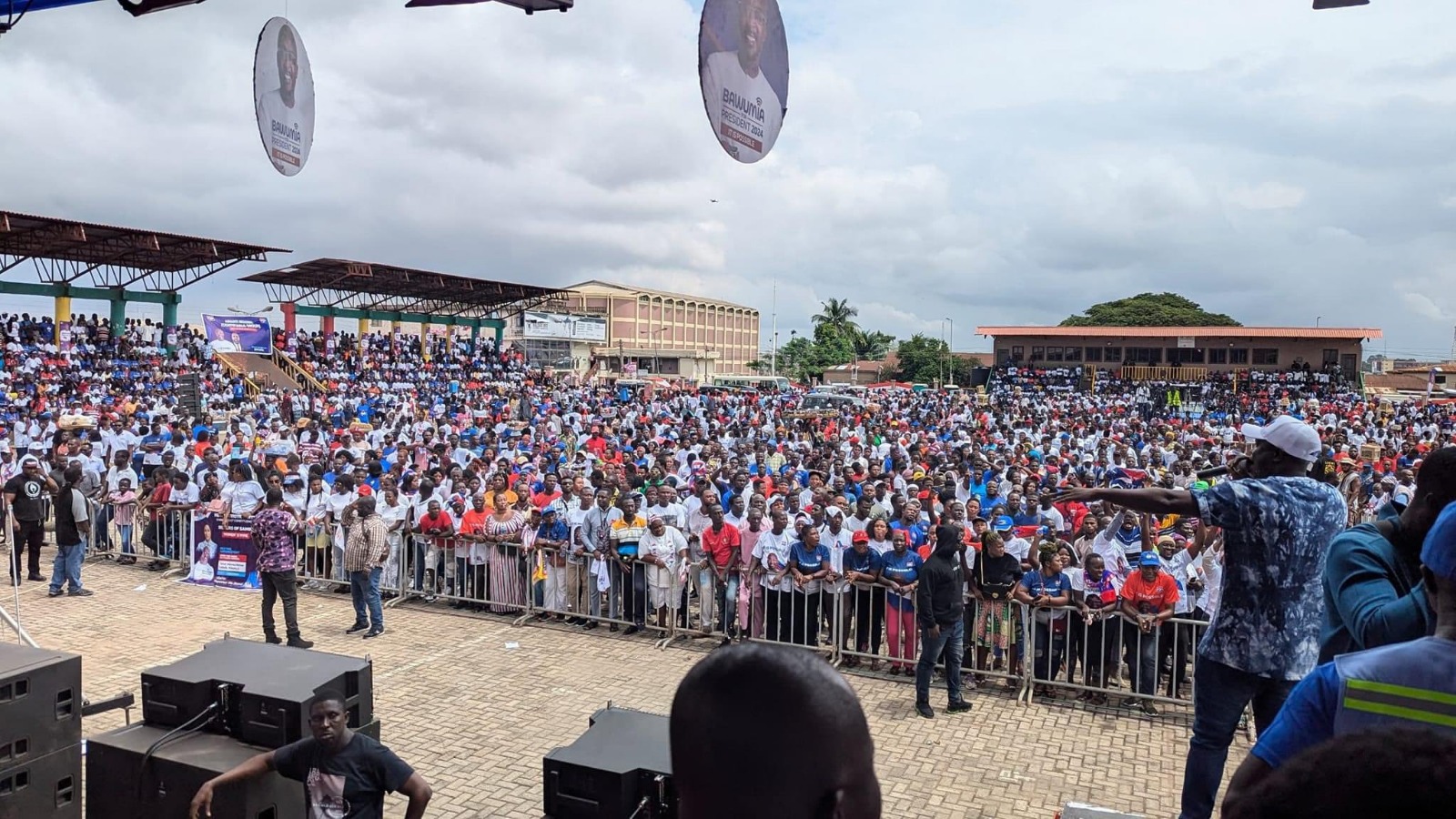 NPP supporters throng Kumasi Jubilee Park ahead of NAPO's unveiling ...