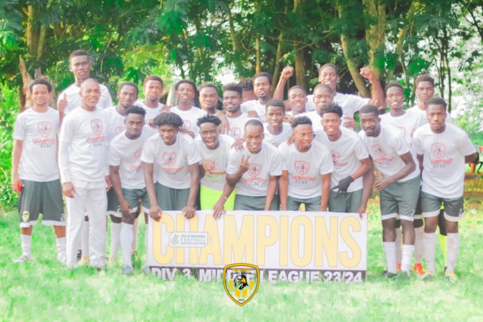 Edem Agbana’s Nukunu FC qualifies for Division 2