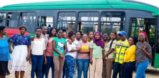 Bus driving training for Kayayei begins