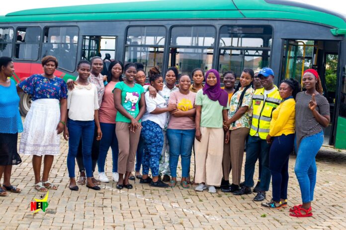 Bus driving training for Kayayei begins