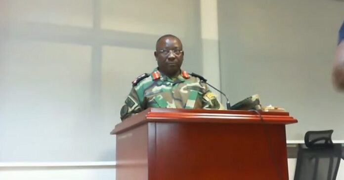 The Chief of Defence Staff, Lieutenant General Thomas Oppong-Peprah