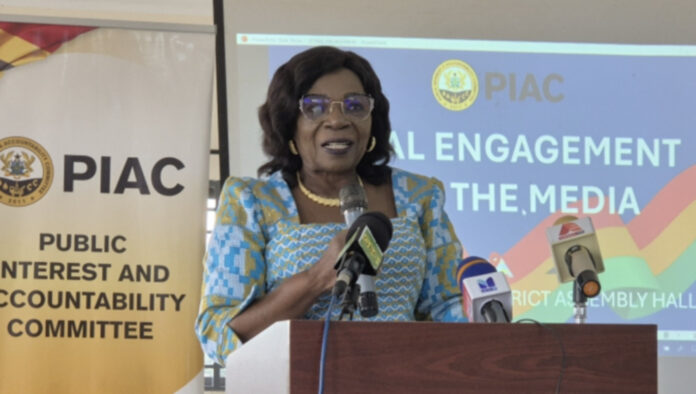 Emerita Professor Elizabeth Ardayfio-Schandorf, the Chairperson of PIAC