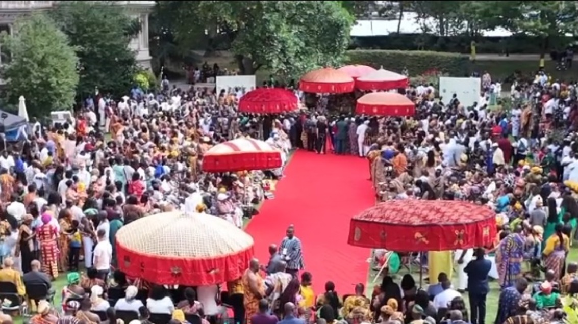 Check out beautiful scenes as Asantes celebrate Akwasidae in London