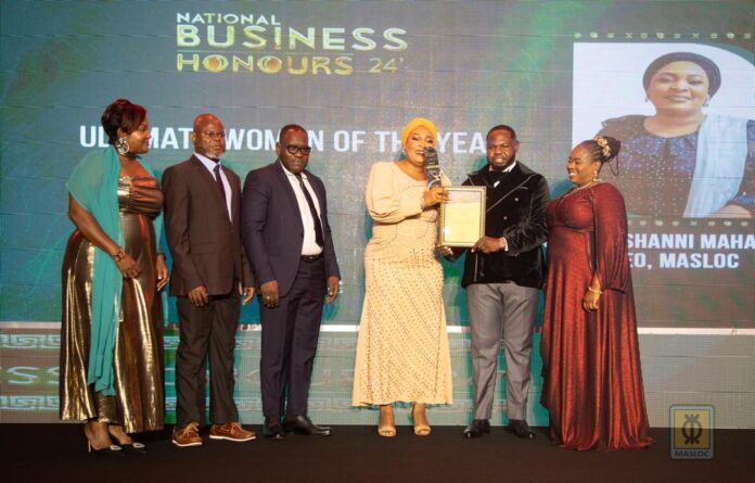 MASLOC honoured for championing business sustainability, CEO wins the ultimate woman of the year