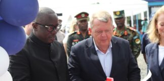 UNODC commissions advanced training facility for Ghana Navy in Volta Region