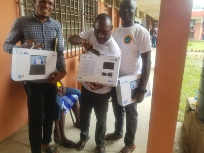 1 Teacher 1 Laptop distribution