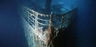 Bacteria slowly corroding the steel structure of the Titanic, it's now starting to collapse