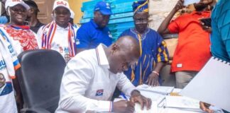 Abu Jinapor files re-election bid