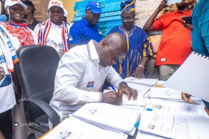 Abu Jinapor files re-election bid