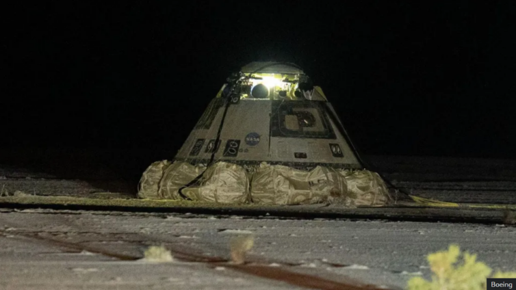 Boeing Starliner Returns To Earth But Without Astronauts