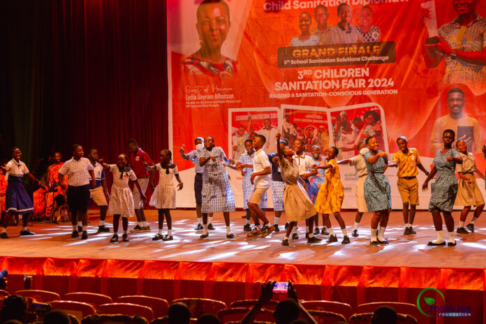 School Sanitation Challenge: Zoomlion Ghana, World vision rewards innovative young sanitation champions