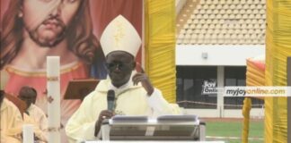 President of the Catholic Bishops Conference, Ghana, Most Rev. Matthew Kwasi Gyamfi