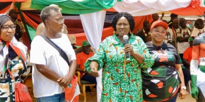 The Vice Presidential Candidate of the National Democratic Congress (NDC), Professor Naana Jane Opoku-Agyemang