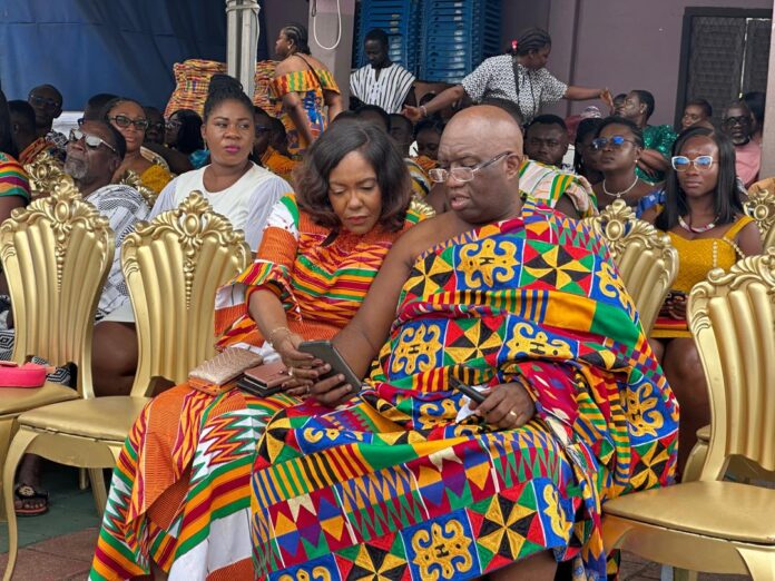 Former Attorney-General, Joe Ghartey has expressed his heartfelt congratulations to his wife, Efua Ghartey,