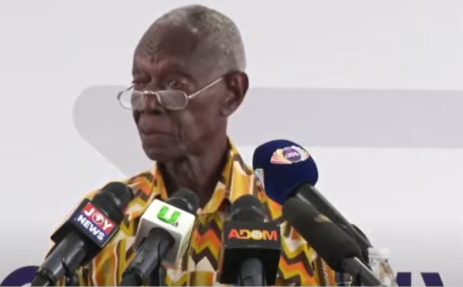 Former Chairman of the Electoral Commission (EC), Dr Kwadwo Afari Gyan