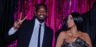 Offset and Cardi B attend the 2023 MTV Video Music Awards at Prudential Center on Sept. 12, 2023, in Newark, New Jersey. - Credit: Catherine Powell/Getty Images