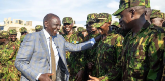 @WilliamsRuto President William Ruto also promised the Kenyan police officers deployed to Haiti that he would try to get them better equipment