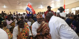 Keta chiefs express confidence in Bawumia’s bold policies for Ghana