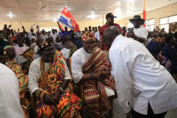 Keta chiefs express confidence in Bawumia’s bold policies for Ghana