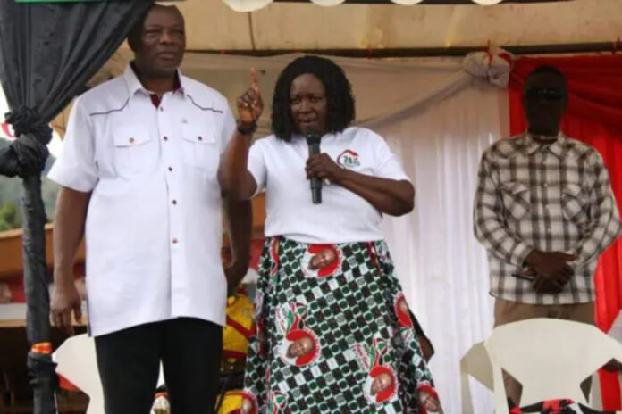 Vice Presidential candidate of the National Democratic Congress (NDC), Prof. Naana Jane Opoku-Agyemang