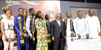 Winners of the 5th Edition of the Presidential Pitch applaud prez. Akufo-Addo for the opportunity