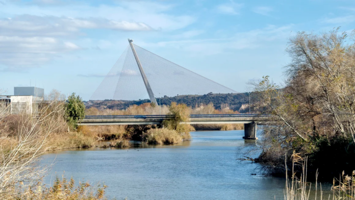 The Castilla-La Mancha bridge is the tallest in Spain. Panther Media GmbH/Alamy