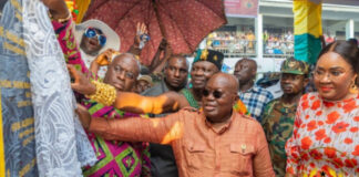 Akufo-Addo inaugurates New Akim Oda Market