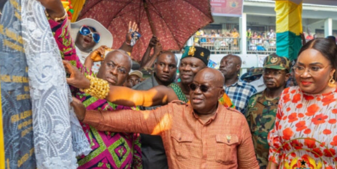 Akufo-Addo inaugurates New Akim Oda Market