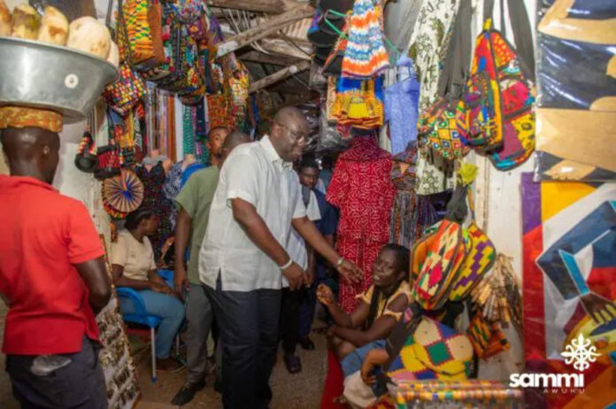 Sammi Awuku leads NPP youth to rally support in Odododiodio and Korle Klottey constituencies