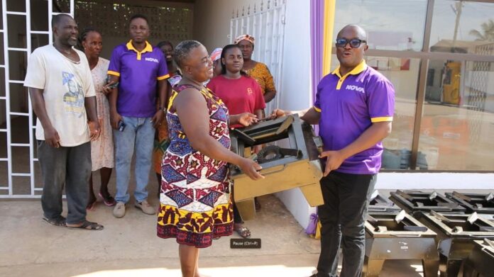 NOVA Promotes Green Energy In Ghana, Donates Clean Cooking Stoves To Local Food Businesses