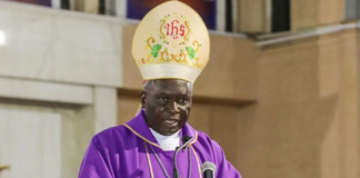 @NairobiArchdioc Archbishop of Nairobi Philip Anyolo said the cash would be returned and declined other pledges from the president