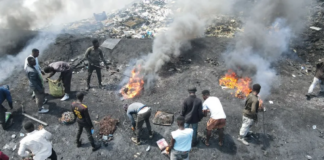 BBC E-waste is trafficked as reusable goods into several poorer countries then either burnt or dumped after valuable metals have been extracted