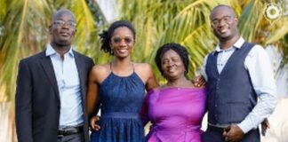 L- R: Dr. Kweku Opoku-Agyemang, Dr. Maame Adwoa, Prof. Naana Jane and Dr. Kwabena Opoku-Agyemang