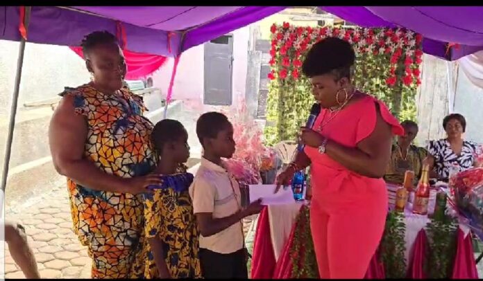 Rachel Appoh fetes 34 children named after her on Boxing Day