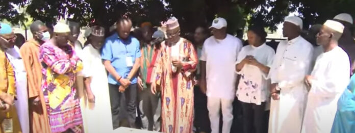 Mahama visits father’s grave ahead of elections in Bole