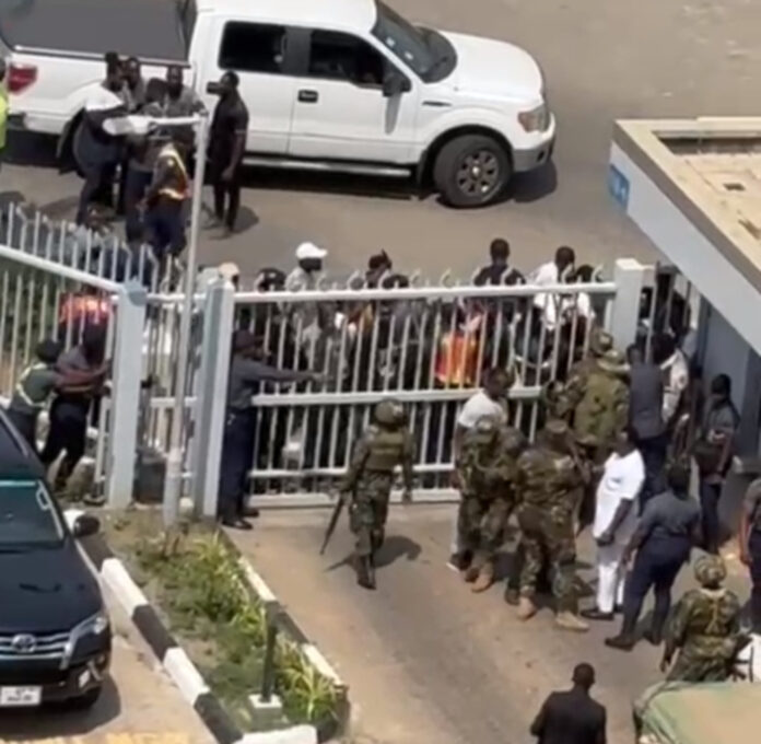 Military prevent attempted takeover of GPHA headquarters