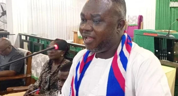 New Patriotic Party’s (NPP) Parliamentary Candidate for Agona West, Christopher Arthur