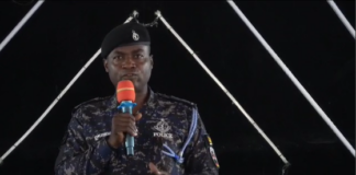 Acting Winneba Divisional Police Commander, DSP Gabriel Kyei-Yeboah,