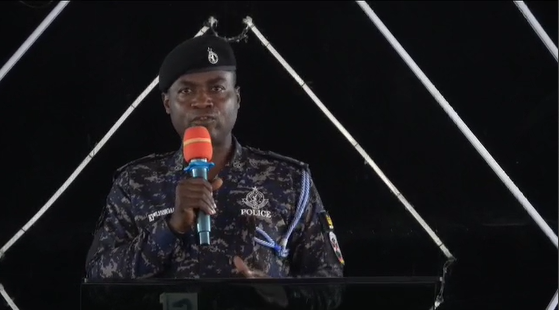 Acting Winneba Divisional Police Commander, DSP Gabriel Kyei-Yeboah,