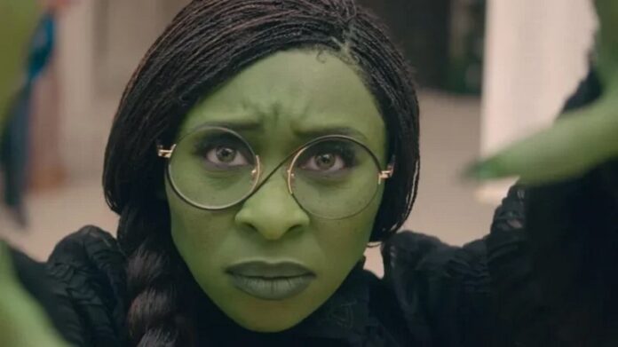 Cynthia Erivo is nominated for best actress for playing Elphaba in Wicked