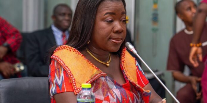 Minister-Designate for Trade, Agribusiness, and Industry, Elizabeth Ofosu-Adjare,