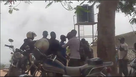 NDC members allegedly attack Police officers, lock state offices at Awutu Bereku