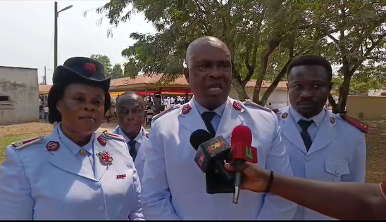 Territorial Commander of the Salvation Army Ghana Territory, Colonel Seth Adjei Appeateng,