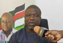 Volta Regional Secretary of the National Democratic Congress (NDC), Mr. James Gunu,