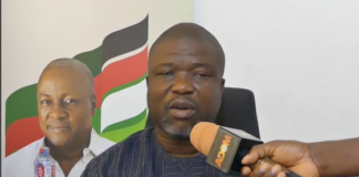 Volta Regional Secretary of the National Democratic Congress (NDC), Mr. James Gunu,